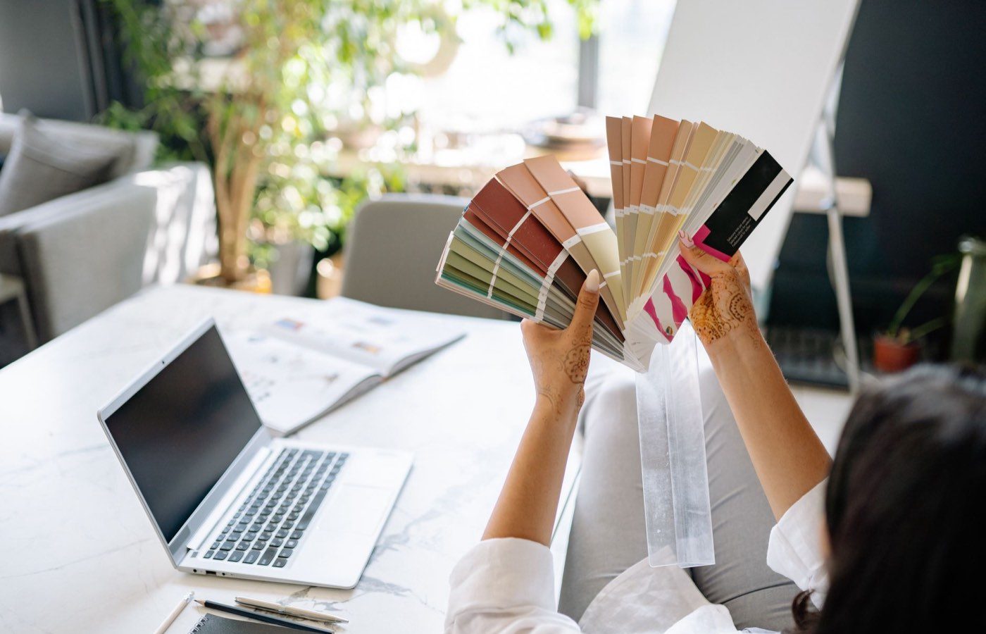 How to choose a website color palette